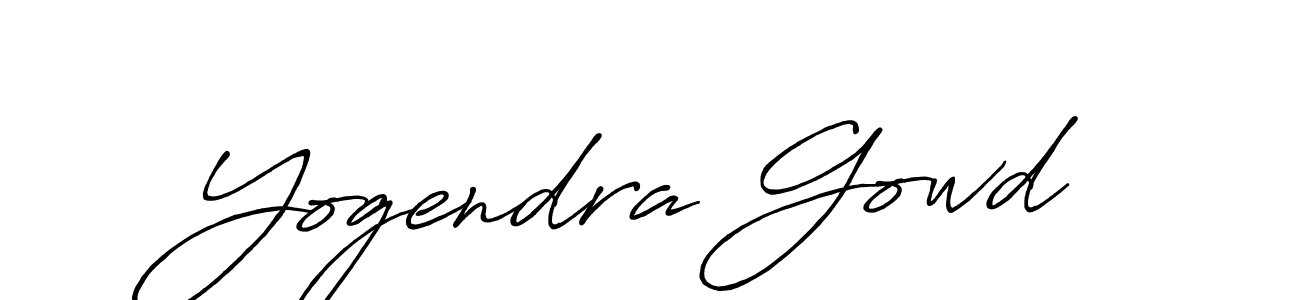 How to Draw Yogendra Gowd signature style? Antro_Vectra_Bolder is a latest design signature styles for name Yogendra Gowd. Yogendra Gowd signature style 7 images and pictures png